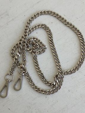 Silver Chain Strap Replacement for Crossbody Purse Bag